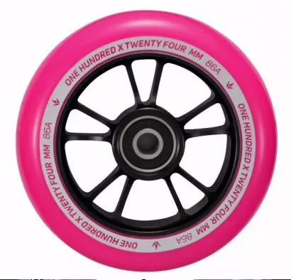 Kolečko Blunt 10 Spokes 100 Pink Black